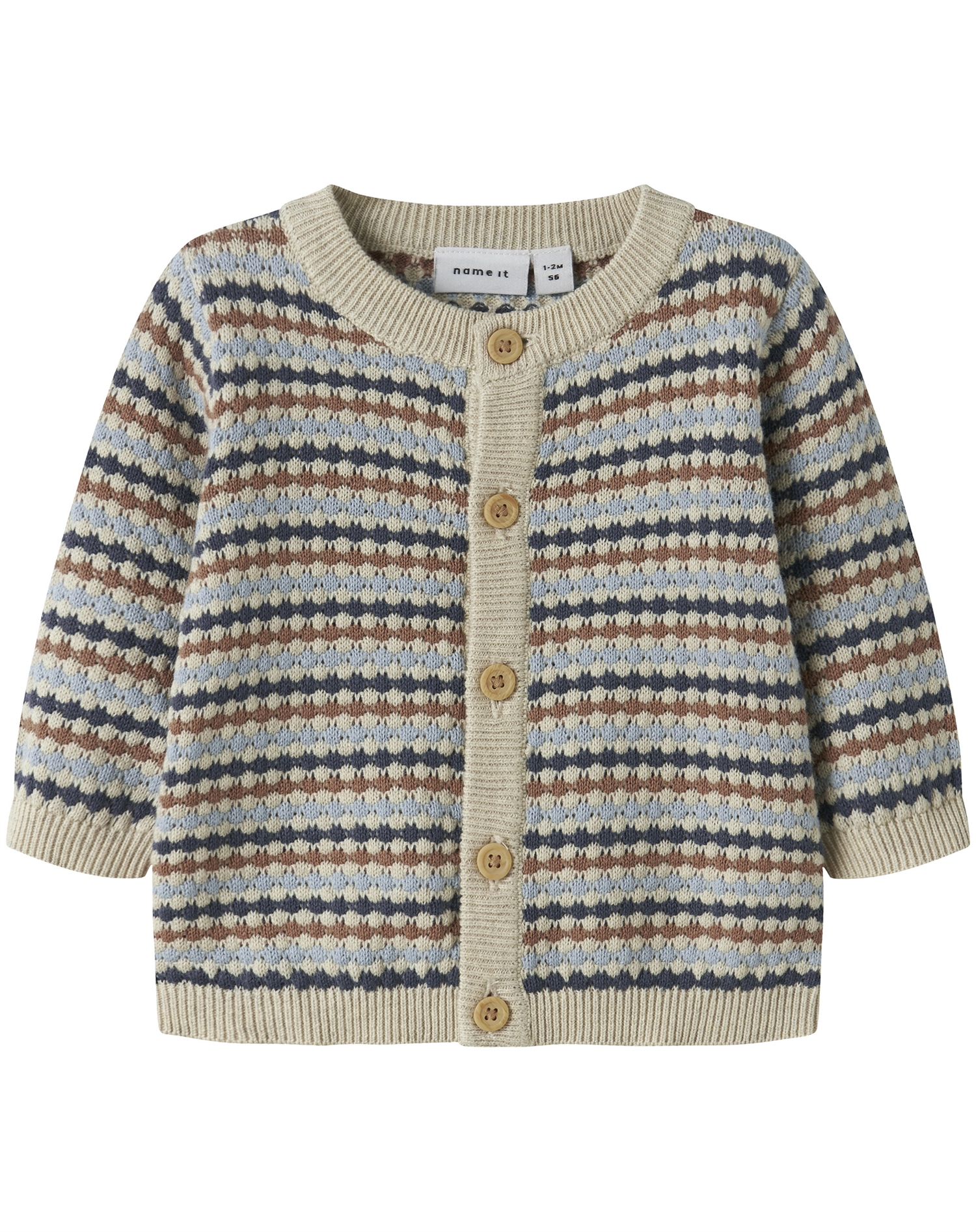 Name It - NBMFlows Knit Cardigan - Vintage Indigo